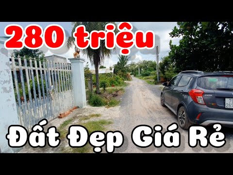 Đất đẹp 6x36 giá rẻ 280 triệu có thổ cư cách đường nhựa lớn 100m ở Hảo Đước Tây Ninh cách Chợ 1km