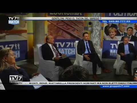 Tv7 Match del 16/12/2016 - GENTILONI:PESO EL TACON DEL SBREGO? (1di3)