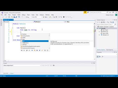 Visual Basic Creating A New Console Application Project
