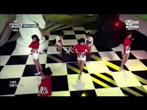 K POP Rainbow  Blaxx   Cha Cha Girlsx3 SP 20140710