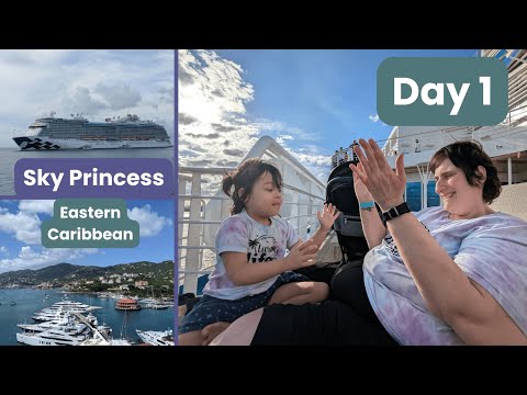 Thumbnail for Sky Princess - Day 1 - Embarkation Day - Eastern Caribbean - Christmas Holiday Cruise