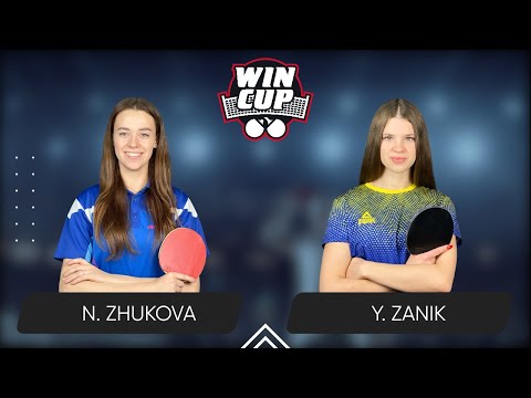 18:00 Nadiia Zhukova - Yulianna Zanik West 3 WIN CUP 30.07.2024 | Table Tennis WINCUP