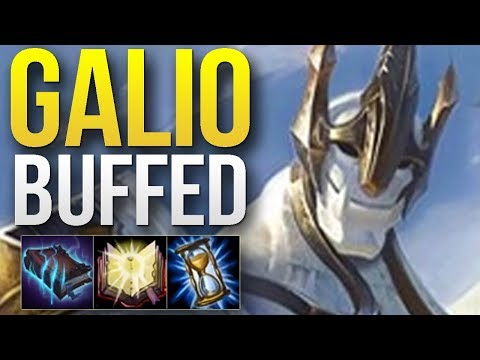 WTF RIOT 100% WENT TOO FAR WITH THESE GALIO BUFFS (+3,5% WIN RATE) | GALIO MID GAMEPLAY | 8.24 S8