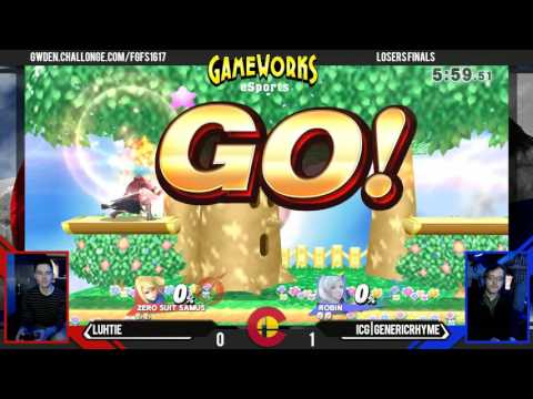 Luhtie (ZSS) Vs. ICG | GenericRhyme (Robin) - Losers Finals