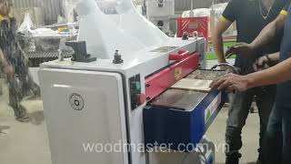 Máy Bào Cuốn 6 Tấc Dao Xoắn Woodmaster | Máy Bào 2 Mặt 6 Tấc | Đại Phúc Vinh CNC