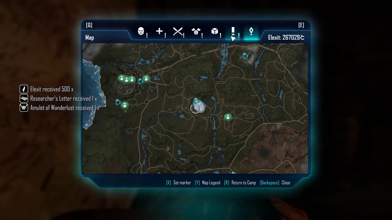 ELEX - Map Piece Solution & treasure