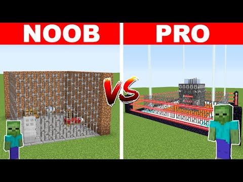 NOOB VS PRO HAPİSHANE YAPMAK 😱 - Minecraft