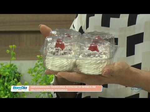 Empreendedora transforma nostalgia de infância em deliciosos suspiros artesanais 29 09 2022