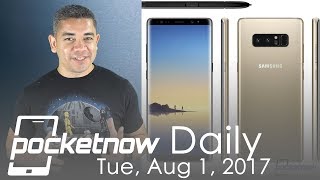 Samsung Galaxy Note 8 final renders, iPhone 8 display info & more - Pocketnow Daily