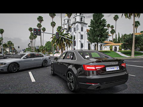 GTA 5 Mzansi Edition With Realistic Graphics Showcase - Audi A4