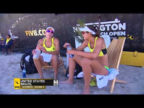 2018 FIVB Huntington Beach Open: Klineman/Ross vs. Lima/Horta