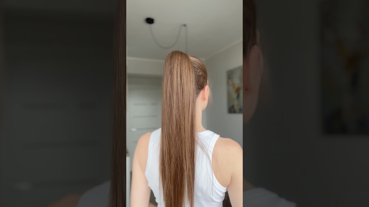 Perfect Barbie ponytail hairstyle tutorial 💞