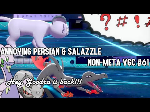 Annoying combo play with Persian & Salazzle  | Non-Meta VGC #61