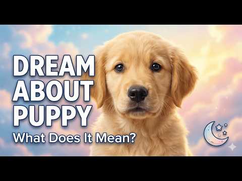 Dream about Puppy: What do dreams about puppies mean? Puppy dream interpretation.