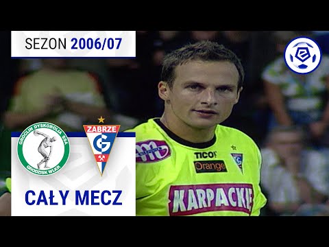 (1/2) Dyskobolia Grodzisk Wlkp. - Górnik Zabrze | CAŁY MECZ | Ekstraklasa 2006/07 | 9. Kolejka