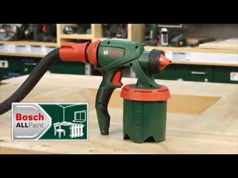 Tutorial: Farbsprühsystem PFS 5000 E von Bosch