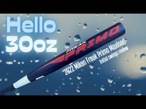 INITIAL SWINGS REVIEW - 2022 Miken Freak Primo Maxload (30oz!), for ASA