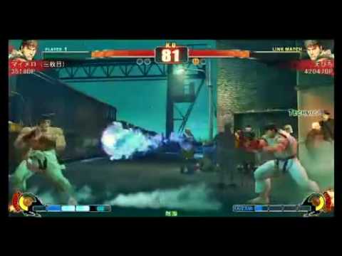 SF4:My Melo (Ry) vs Ebichi (Ry) - Team Kita vs Team Minami - 05-09-2009