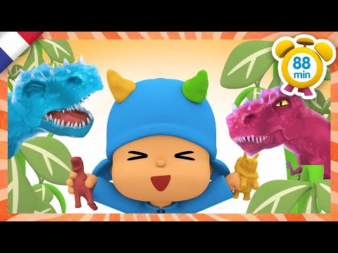 🦖 POCOYO FRANÇAIS - Sur la terre des Dinosaures [ 88 min ] | DESSIN ANIMÉ pour enfants