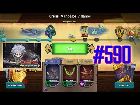 Dragones, el Resurgir de Mema "Cap. 590 - Crisis: Vándalos Villanos (2ª p.)" por Tony