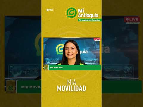 #MOVILIDAD | MIA MOVILIDAD VIERNES 12 DE DICIEMBRE | #MIANTIOQUIAHOY | #MiAntioquia