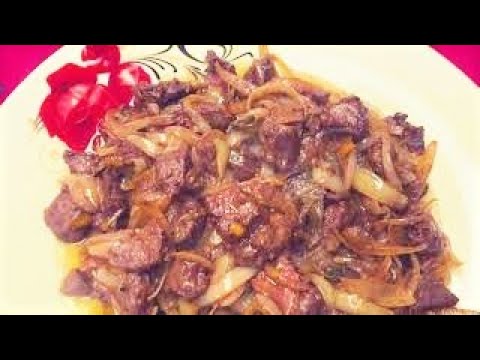 Easy to make liver/Ress Recipe(27th video)