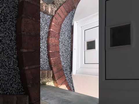 Initial driveway installations video.