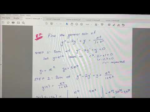 ABU-MATH 202 Lecture 11 Part 2