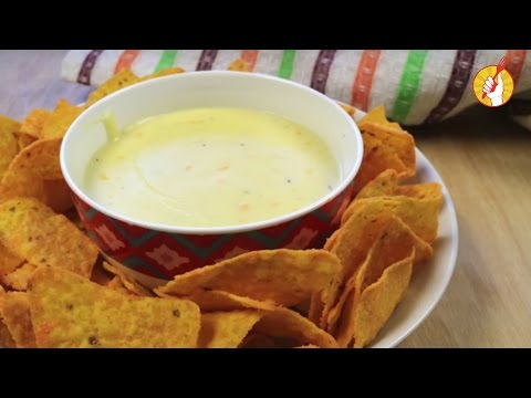 Cómo hacer SALSA DE QUESO para Nachos | Receta Fácil | Tenedor Libre