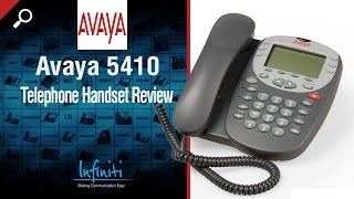 Avaya 5410 Telephone Handset Review [Infiniti Telecommunications]