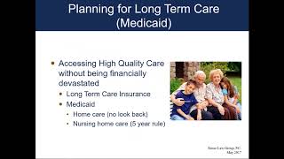 Keeping It Simple: Elder Law 101