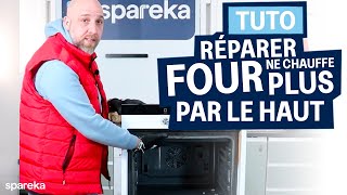 Four ne chauffe plus en haut : tester la résistance grill et réparer (tuto)