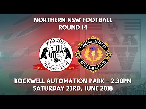 2018 NNSWF NPL Round 14 - Weston Workers Bears FC v Lambton Jaffas FC
