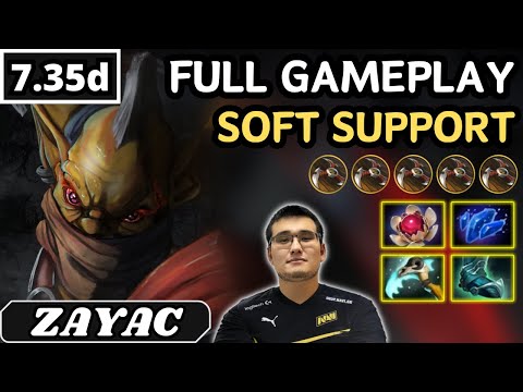 10900 AVG MMR - Zayac BOUNTY HUNTER Soft Support Gameplay 32 ASSISTS - Dota 2 Full Match Gameplay