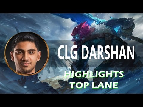 CLG Darshan  Trundle vs Maokai Highlights SoloQ Ranked Challenge