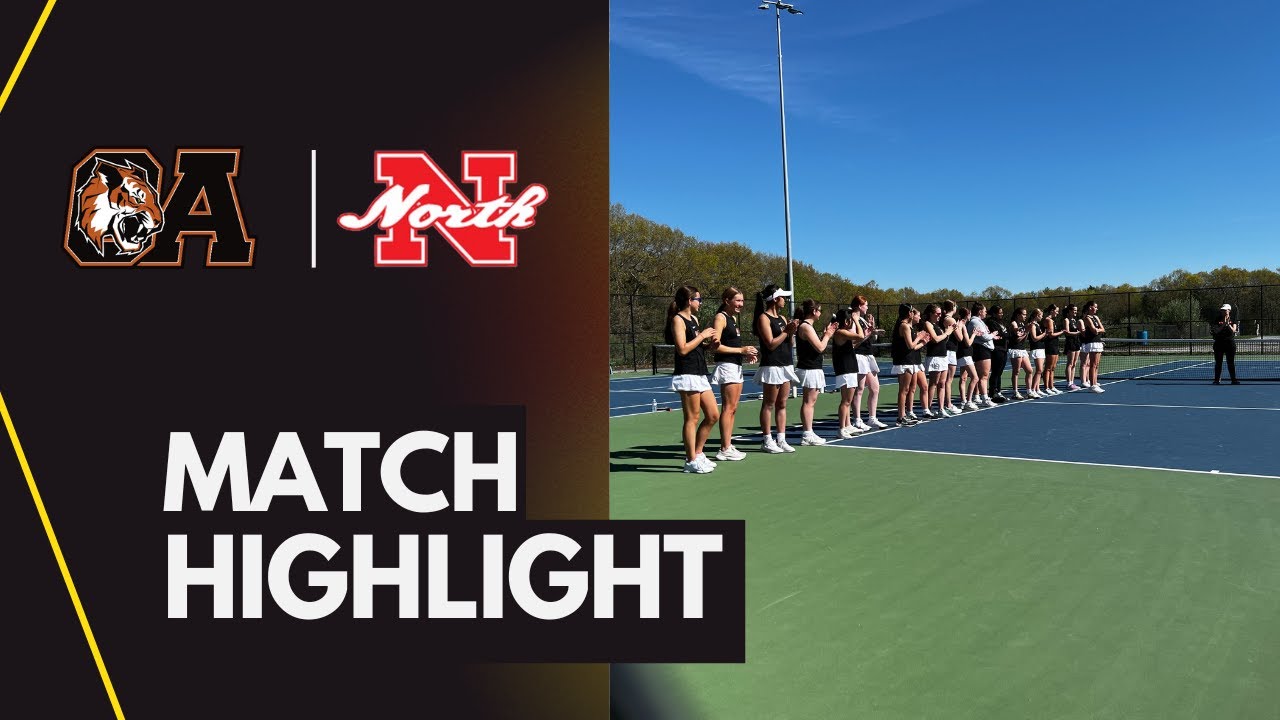 OA Girls Tennis vs North Attleboro 4/30/25