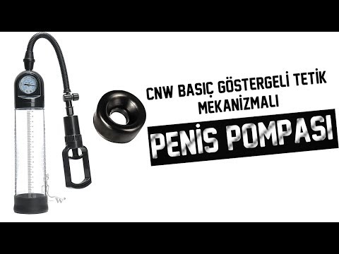 Cnw Basınç Göstergeli Tetik Mekanizmalı Penis Pompası