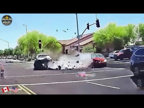 Top 40 Best Brutal Car Crash Moments 2025 – Idiots in Cars Get Instant Karma