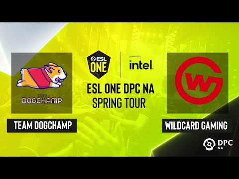 Dota2 - Wildcard Gaming vs Team DogChamp - Game 2 - ESL One DPC NA Spring