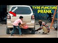 Tyre Puncture Prank Funny Public Prank New Talent 2021