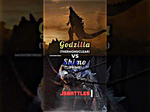 Thermonuclear Godzilla vs Shimo