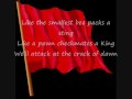 Billy Talent - Red Flag [Lyrics] 