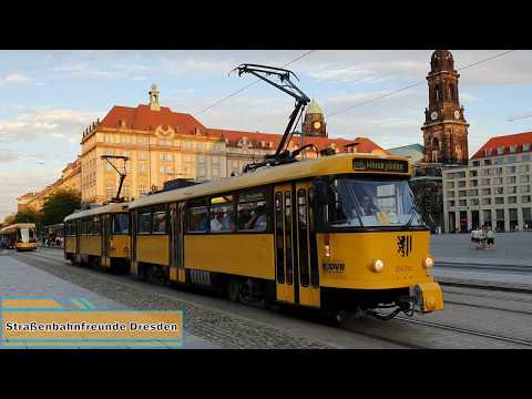 Tatra Straßenbahnen Dresden - Impressionen Tatra T4D-MT Teil 18