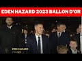 EXCLUSIVE: Eden Hazard Arrives At Ballon D'or 2023 Red Carpet