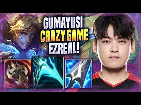 GUMAYUSI CRAZY GAME WITH EZREAL! - T1 Gumayusi Plays Ezreal ADC vs Aphelios! | Season 2022