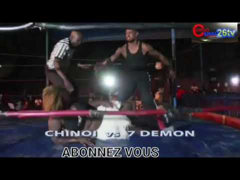 COMBAT DE CATCH CONGOLAIS 2022 NA LUANDA AVEC CHINOIS VS CATCHEUSE  7 DEMONS ABONNEZ VOUS SUR CC26TV