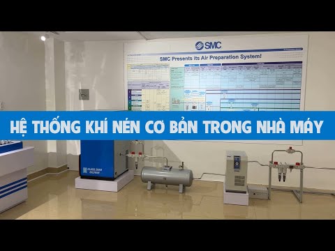 [SMC VN] Hệ thống khí nén chuẩn hóa trong nhà máy