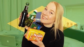 TRYING BRAZILIAN SNACKS!! [MAIL TIME]