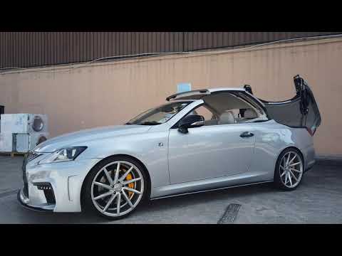 Custom Built Lexus IS250C in 20" Vossen Rims