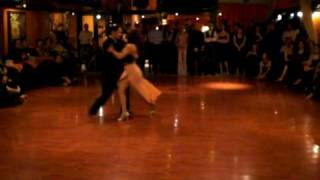 Damian Marino y Sara Parnigoni #2. en Mariposa Milano il 27.02.2010 .MOV